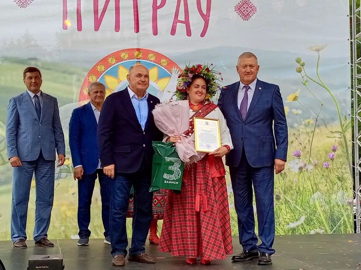 На праздновании Петрова дня заинцам вручили награды
