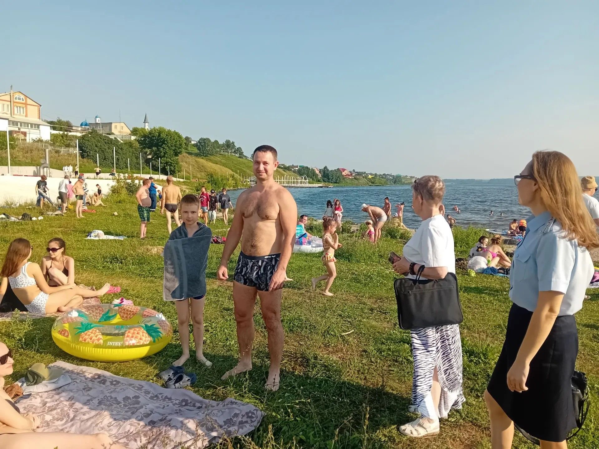 В Заинске прошел рейд по несанкционированным местам купания