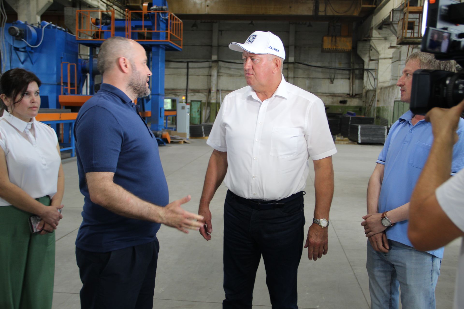 Зәйдә район башлыгы яңа җитештерү мәйданы мөмкинлекләрен бәяләде