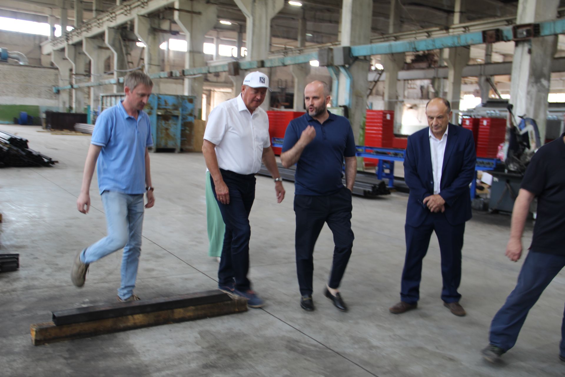 Зәйдә район башлыгы яңа җитештерү мәйданы мөмкинлекләрен бәяләде