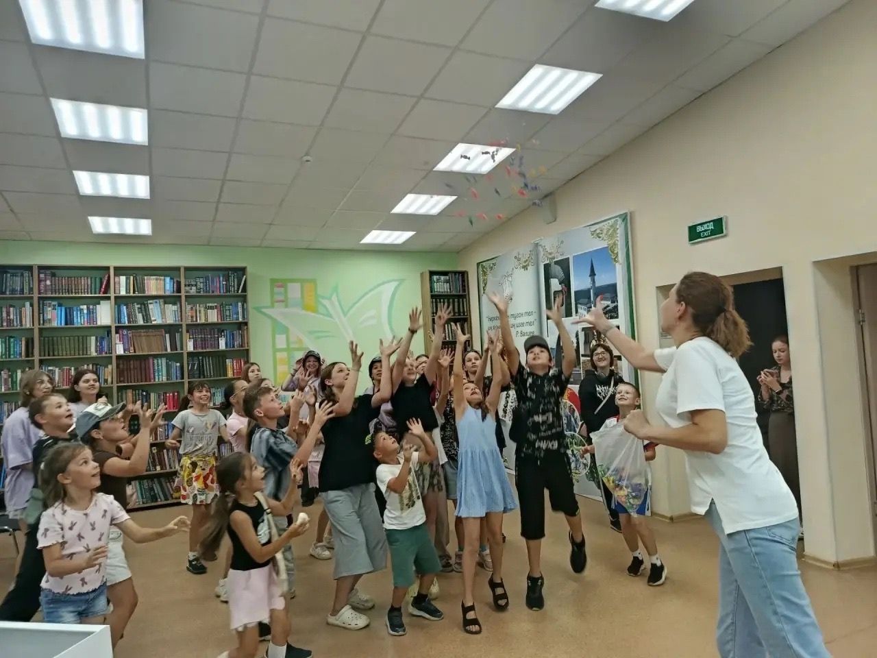 Зәй китапханәсендә китап һәм күңелле ачышлар бәйрәме үтте