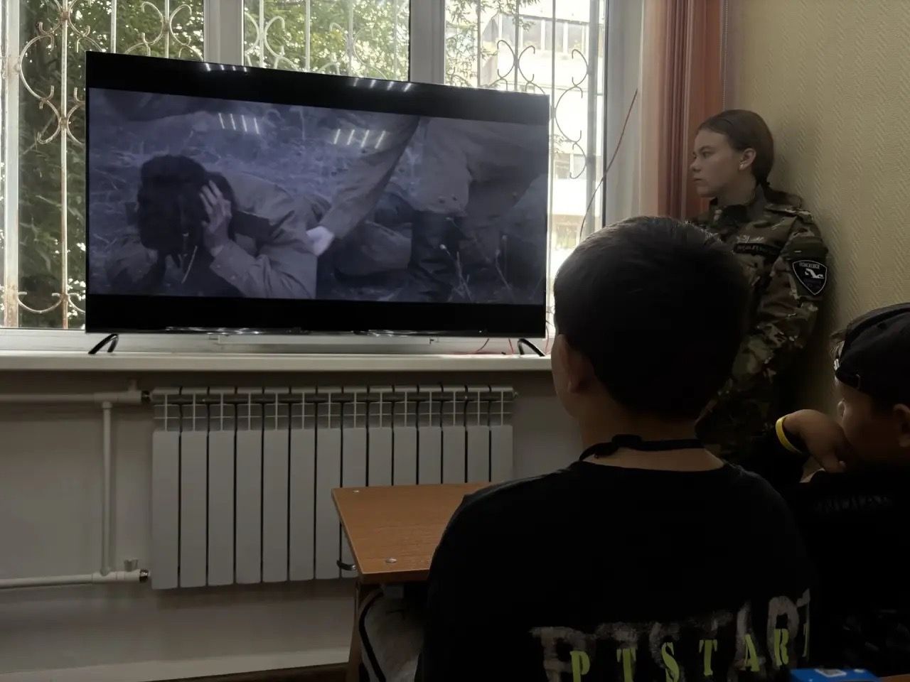 Дети узнали малоизвестные факты о войне в клубе «Гвардия»