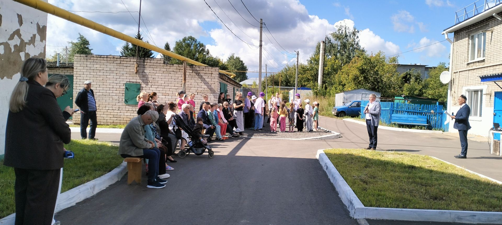 Зәйдә ишегалды бәйрәмен билгеләп үттеләр