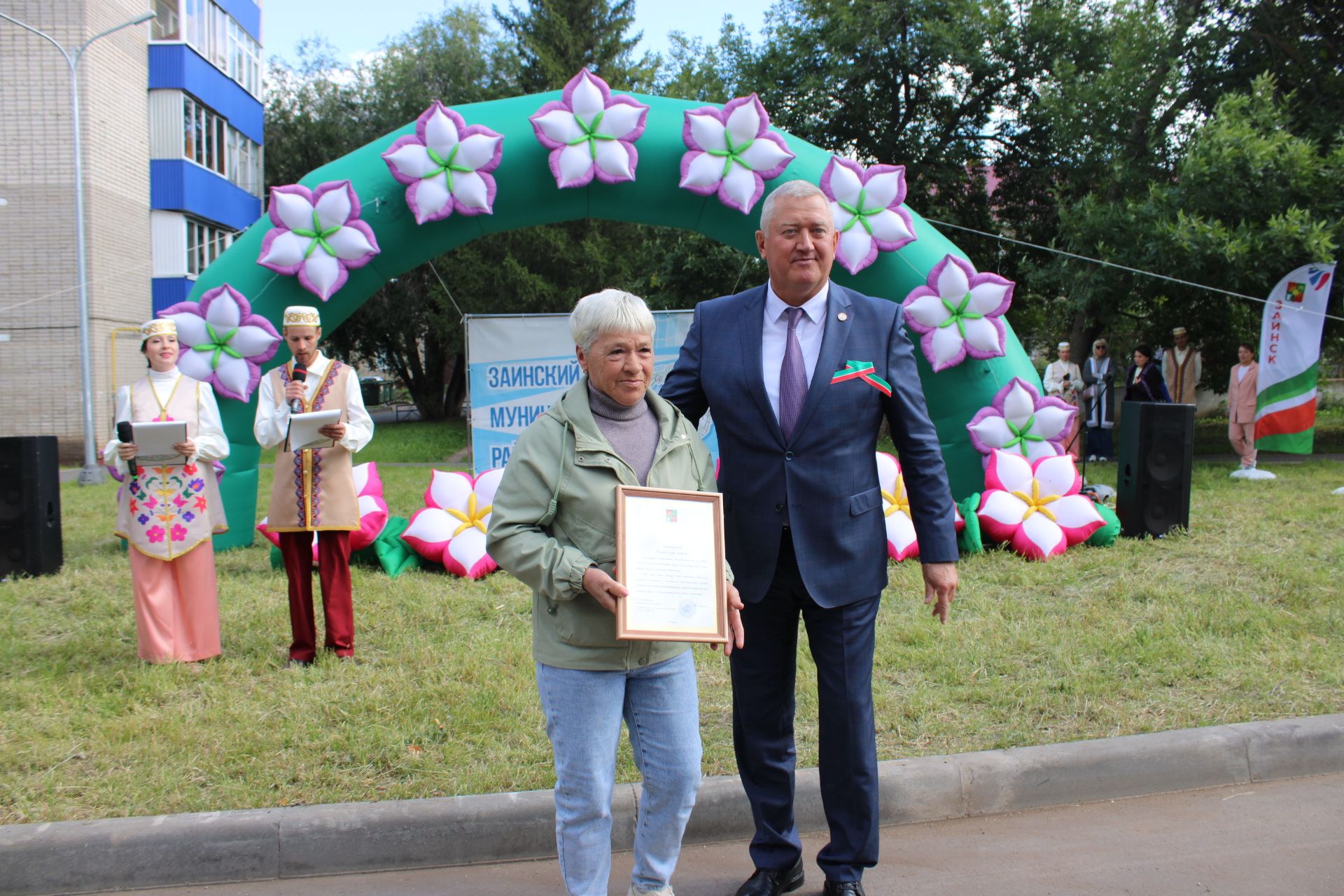 Зәйлеләр Казан һәм Энергетиклар урамнарындагы  ишегалларының яңаруын  билгеләп үттеләр
