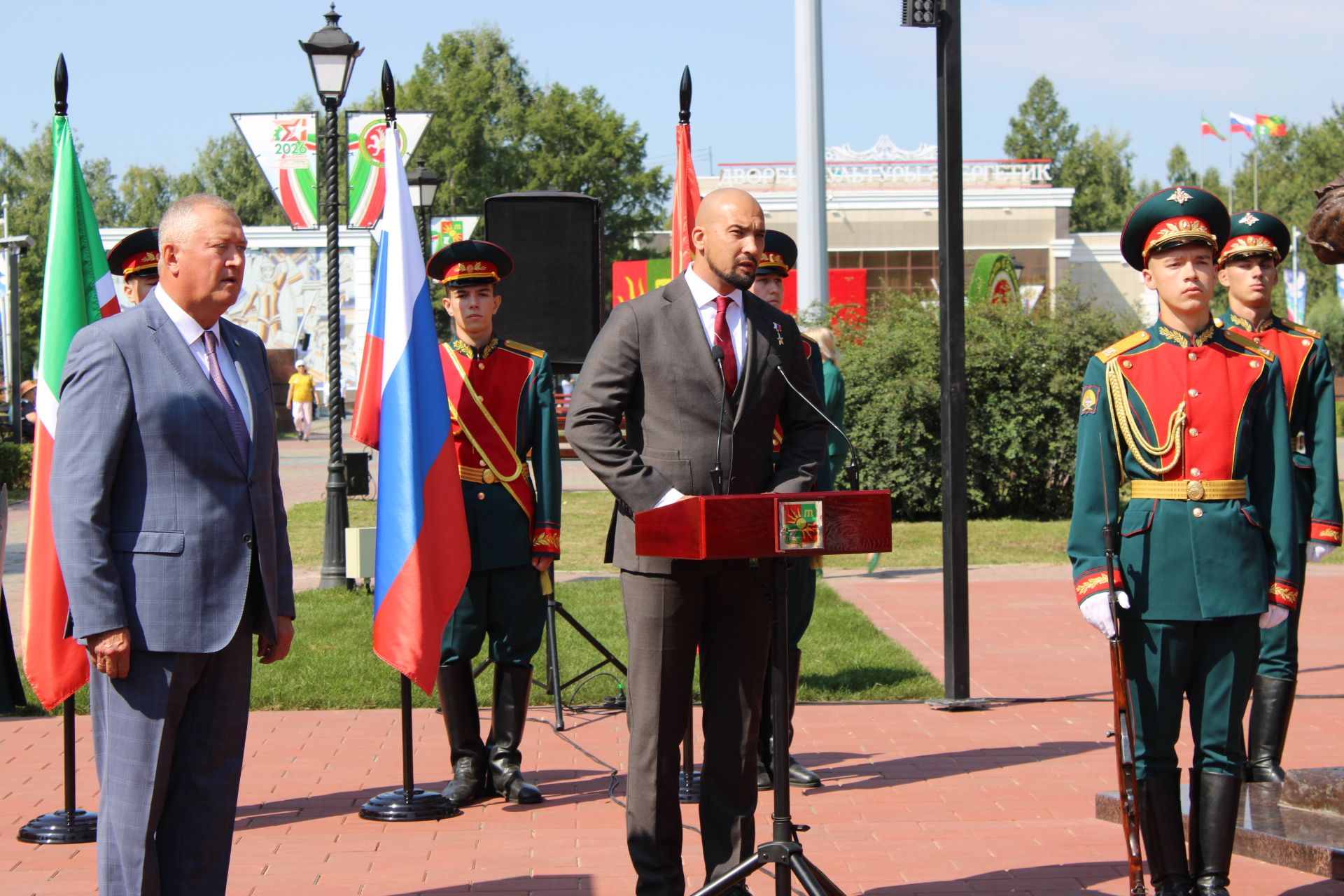 Зәйдә Ватанны саклаучылар истәлеген мәңгеләштерделәр: яңа мемориал ачылды