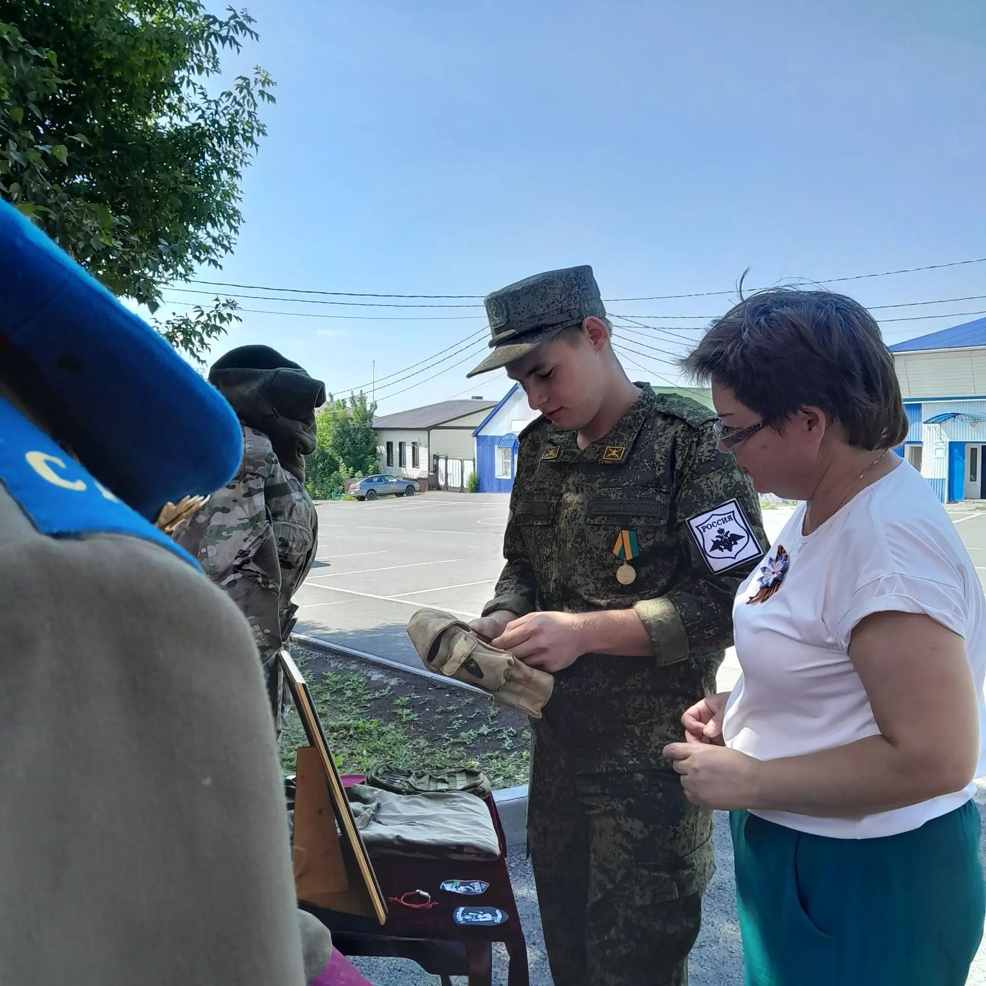 Зәйдәге күргәзмә Ватанны саклаучылар буынын берләштерде