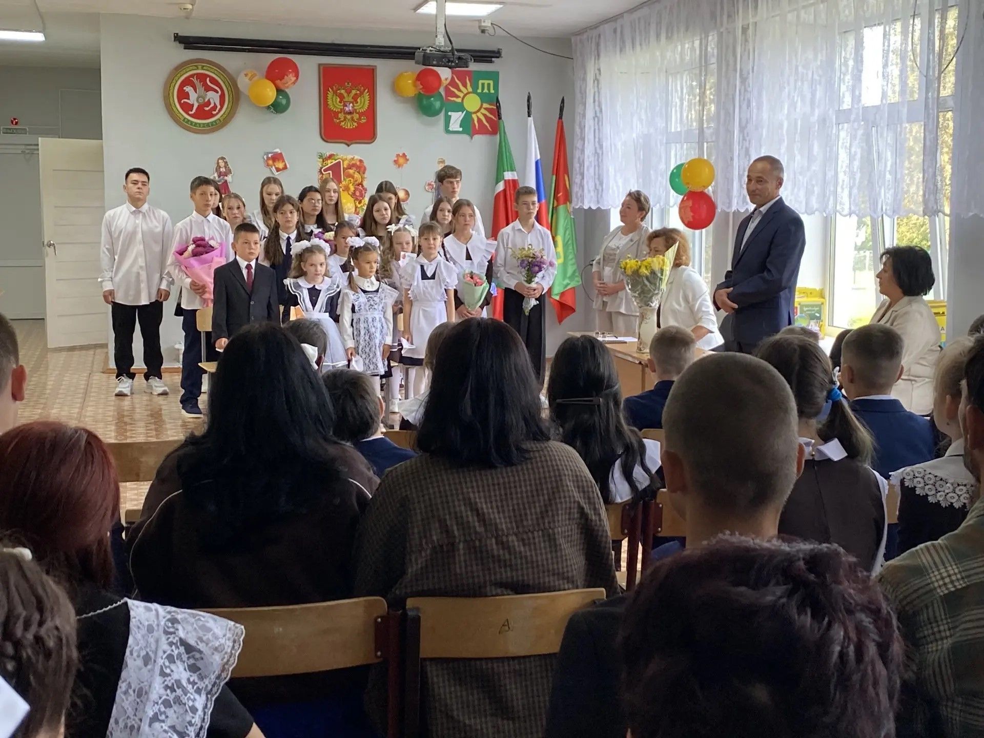 Түбән Биш мәктәбендә беренче сыйныфка дүрт укучы килде