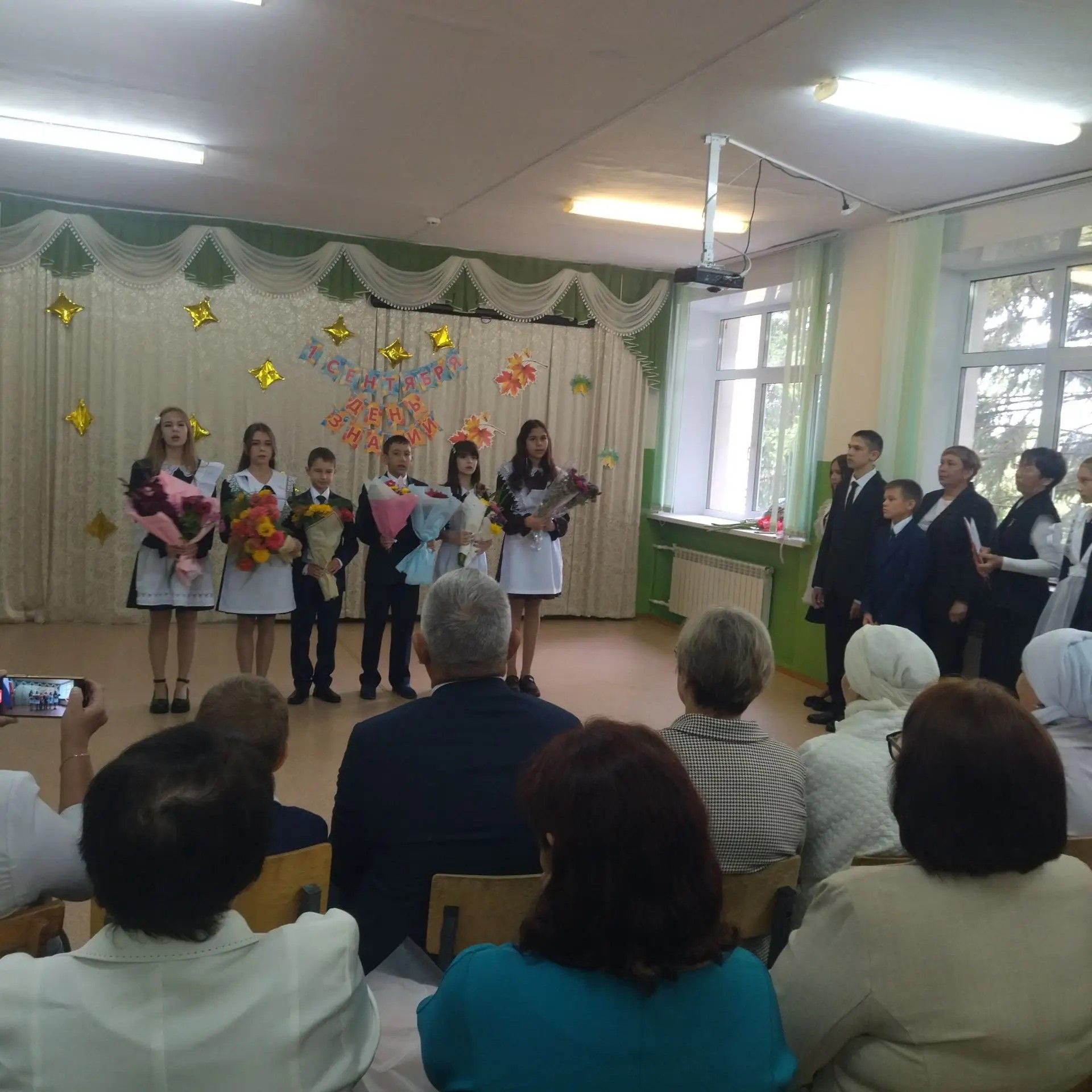 Югары Мәлем мәктәбендә беренче кыңгырау чыңлады