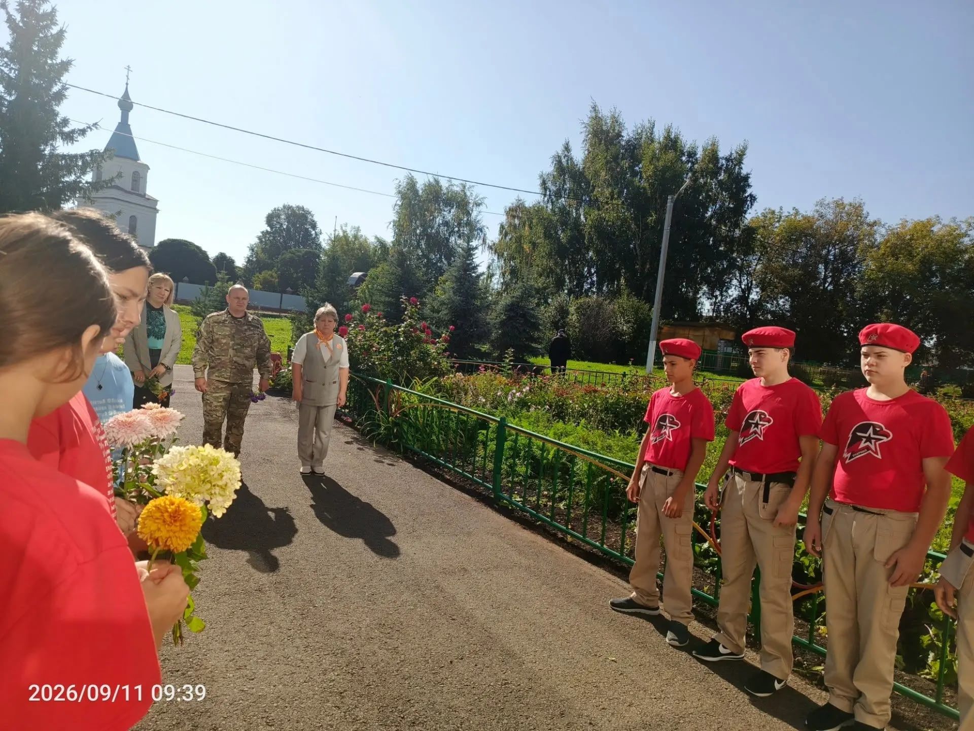 Александр Бистәсе мәктәбендә хәрби офицер катнашында батырлык дәресе узды