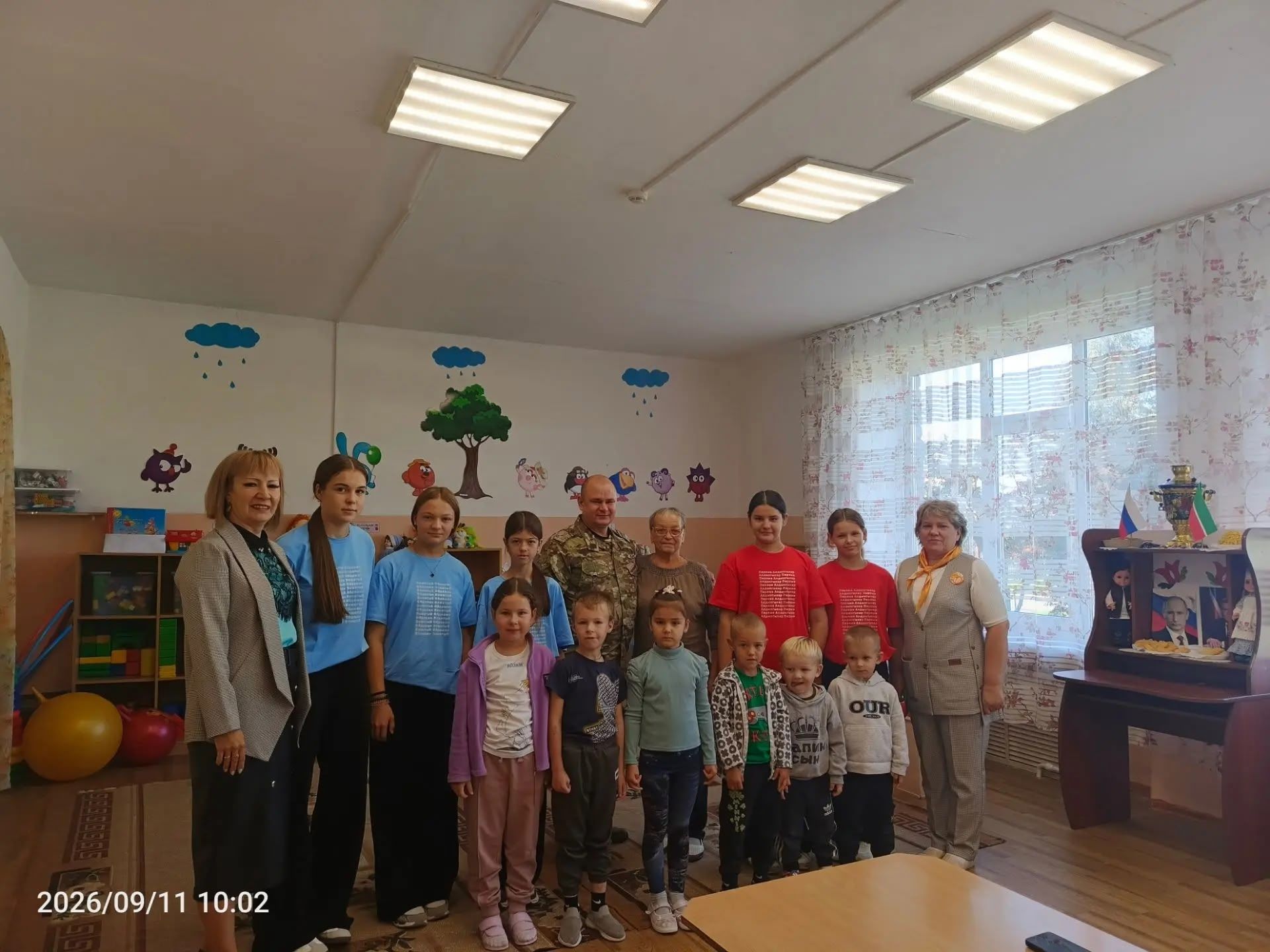 Александр Бистәсе мәктәбендә хәрби офицер катнашында батырлык дәресе узды