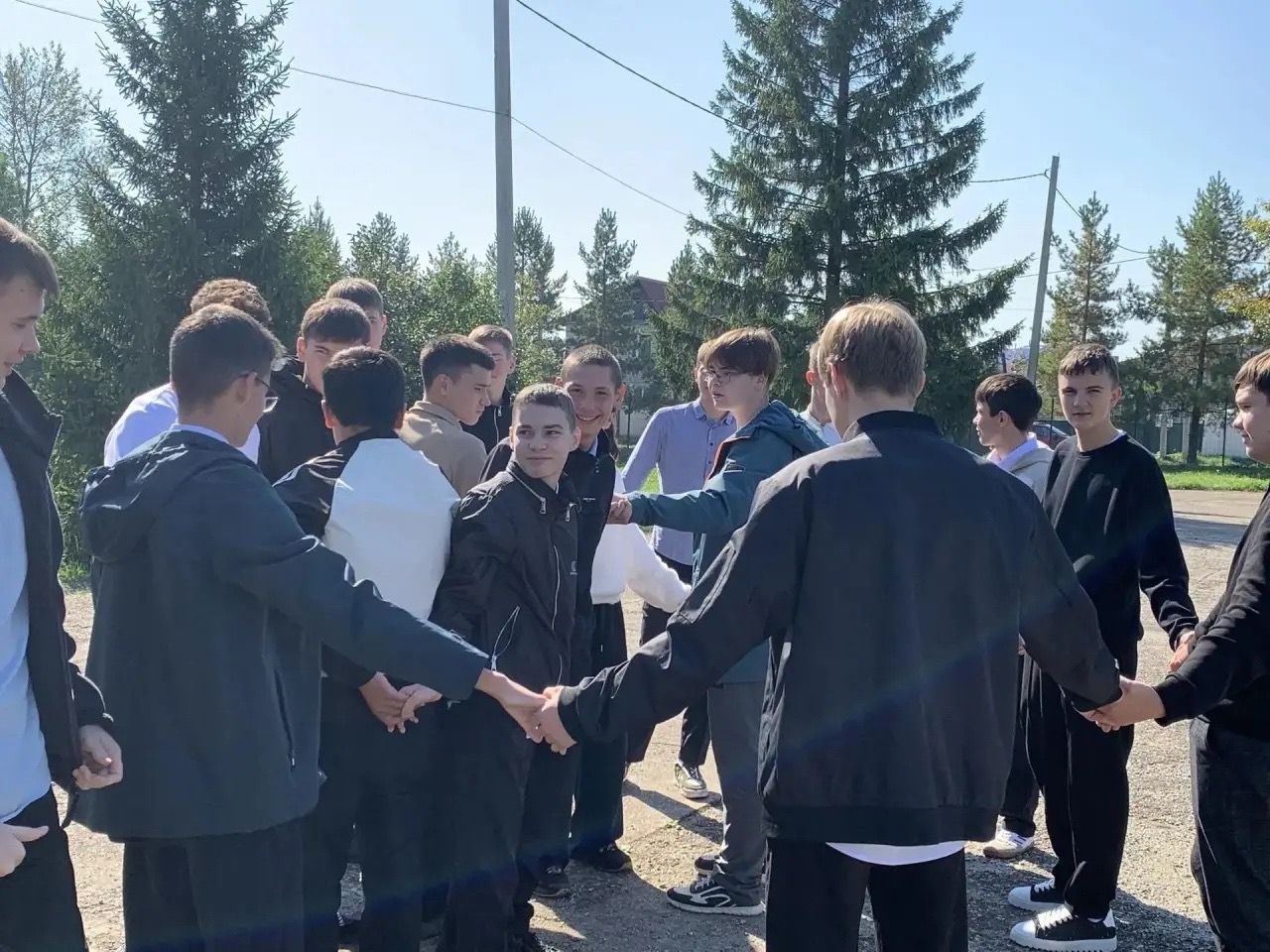Первокурсники Заинского политехнического колледжа сплотились в команды