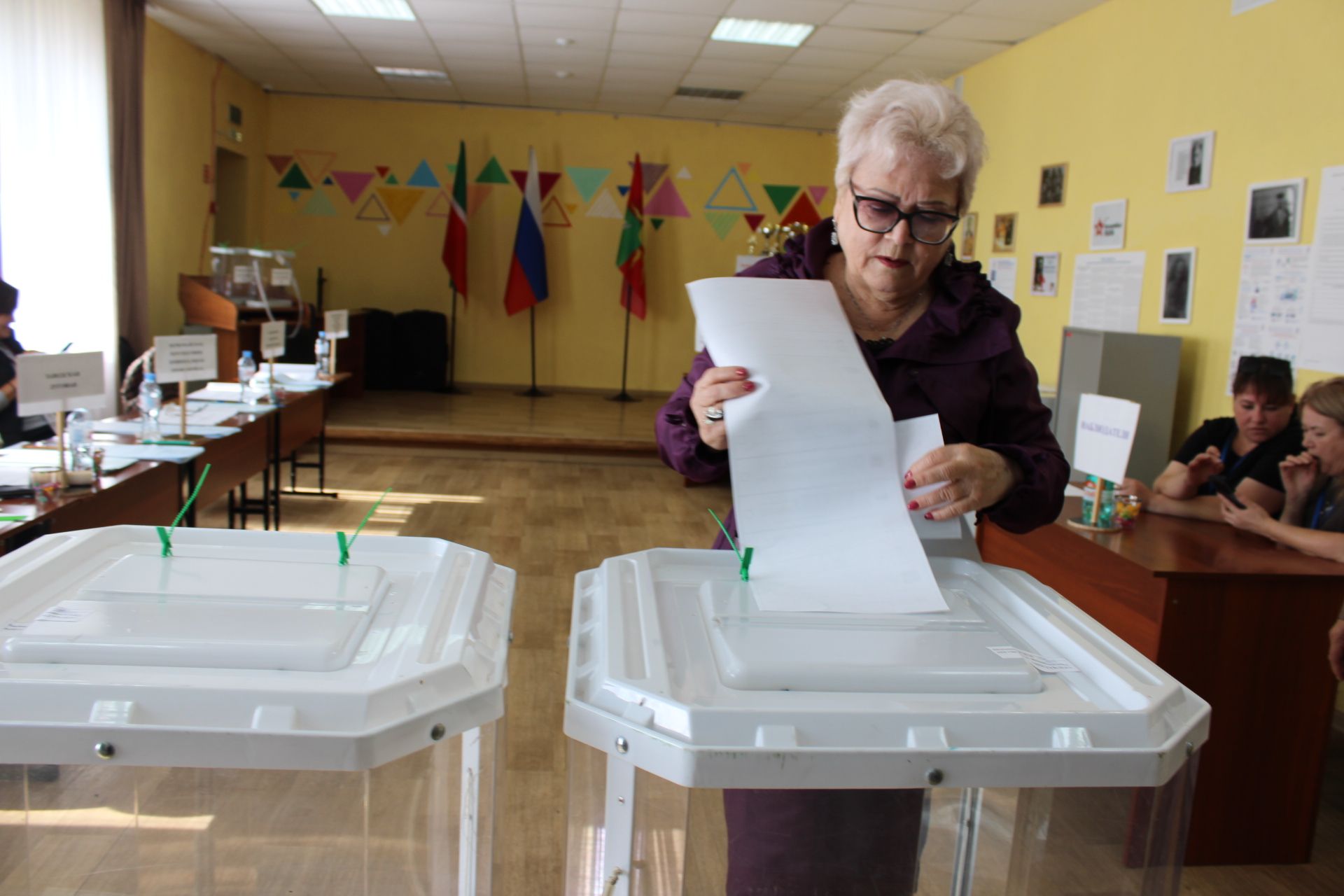 Друзья, соседи, земляки на выборах в Заинске голосуют вместе