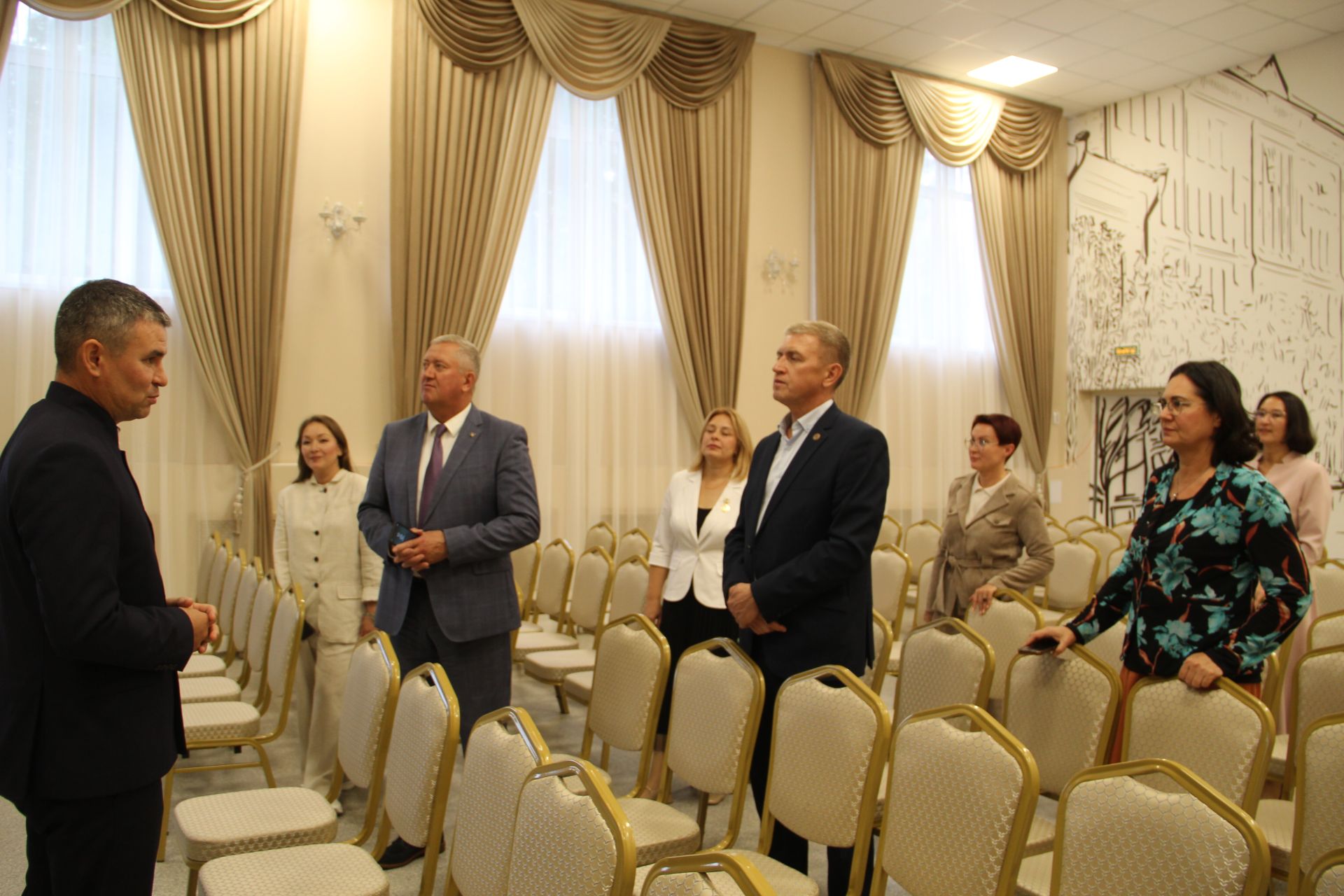 Зәйнең татар гимназиясе кунаклар кабул итте