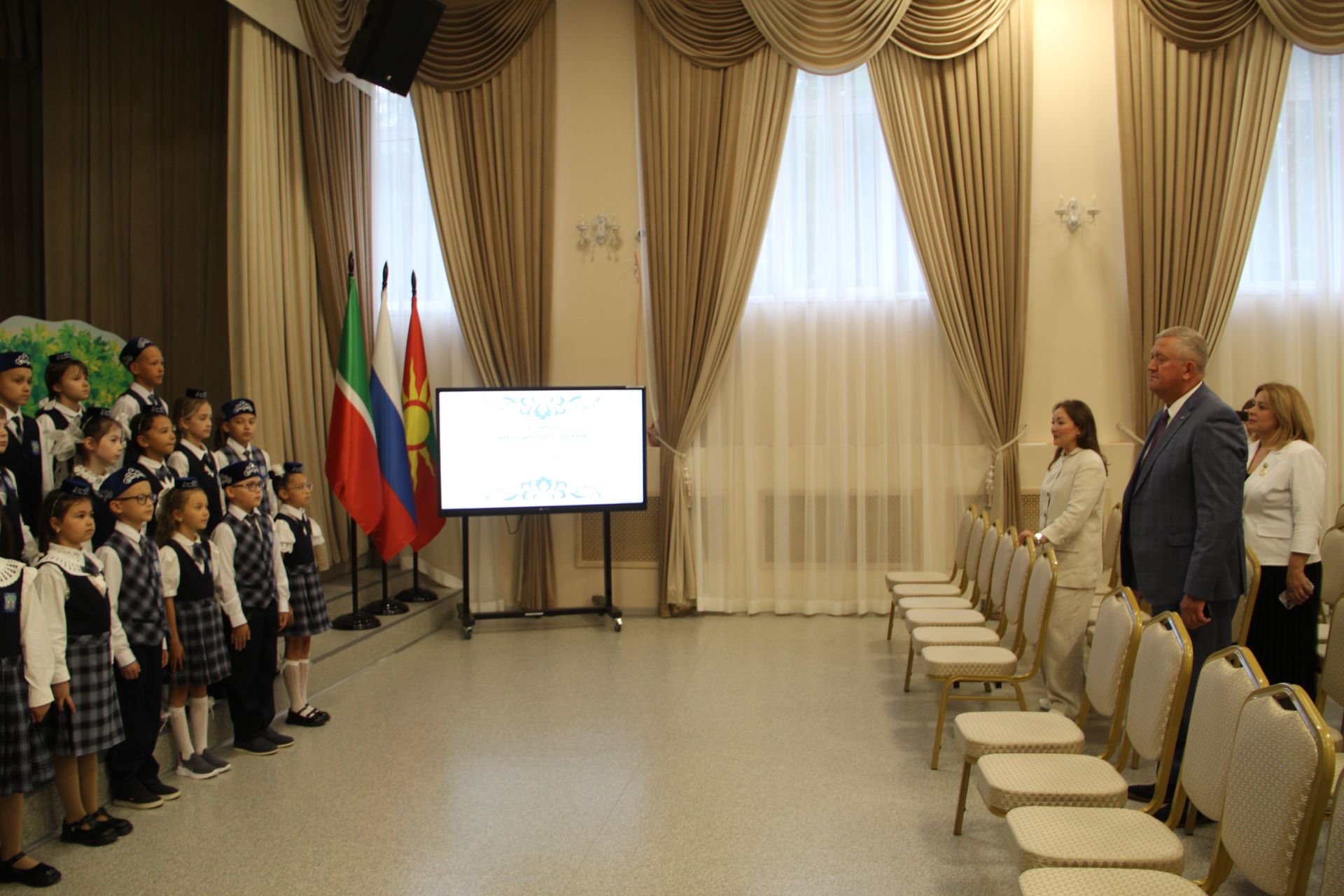 Зәйнең татар гимназиясе кунаклар кабул итте