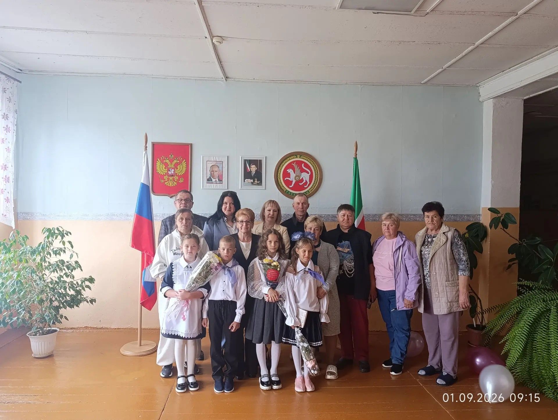 Александр Бистәсе мәктәбендә беренче сыйныфка ике укучы килде