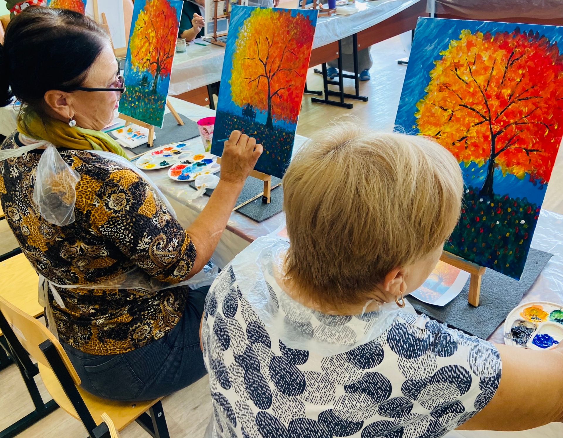 Иске Зәйдә Өлкәннәр көненә багышланган сәнгать мастер‑классы узды