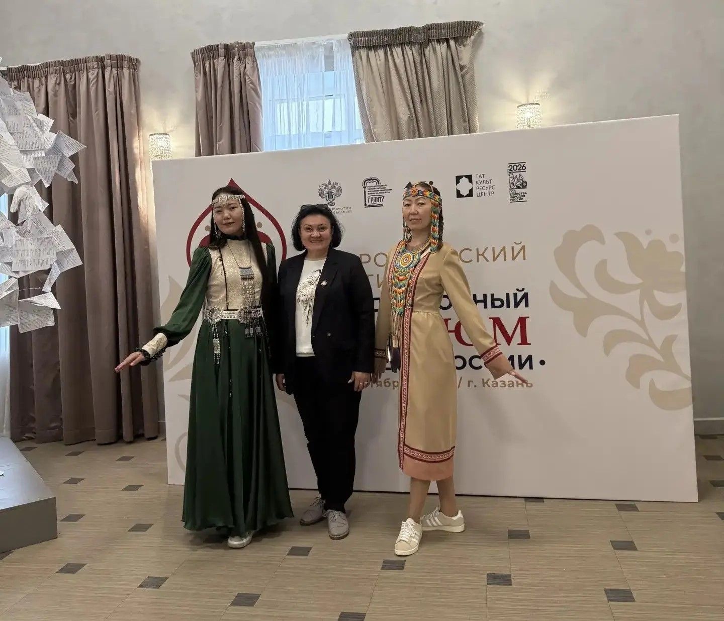 Зәйдән Әлфия Вәлиуллина Бөтенроссия традицион костюм фестивалендә катнашты