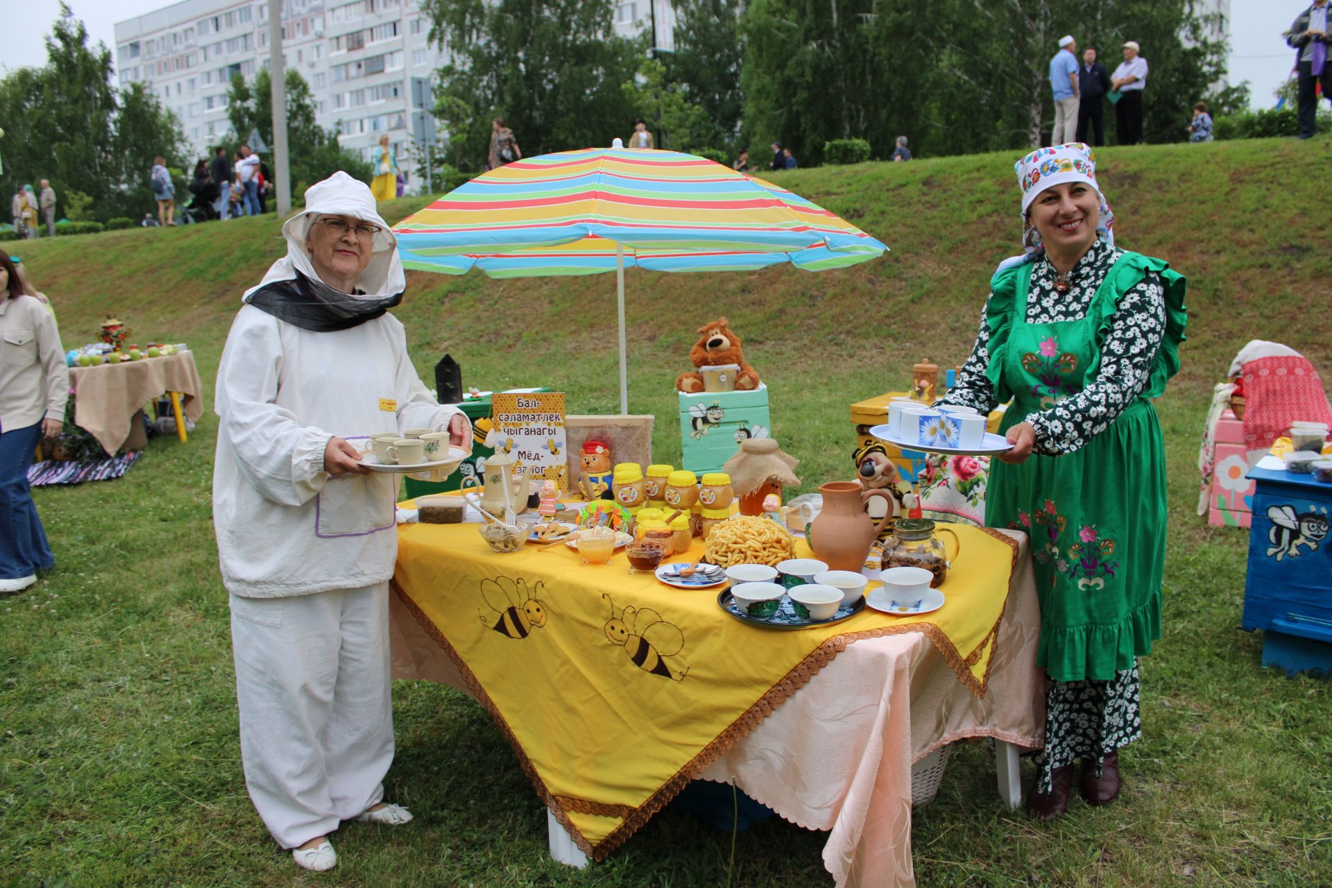 Фоторепортаж с празднования Сабантуя в Заинске