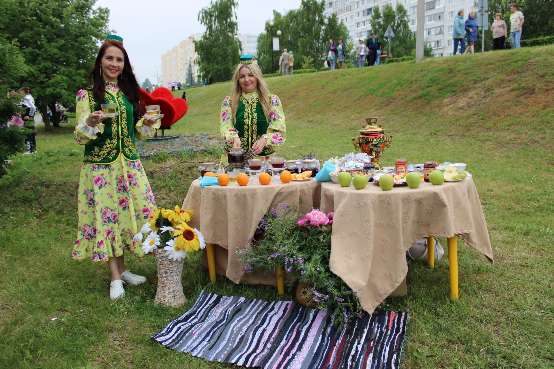 Фоторепортаж с празднования Сабантуя в Заинске