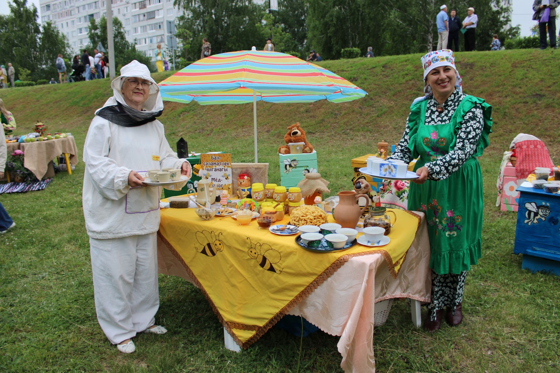 Фоторепортаж с празднования Сабантуя в Заинске