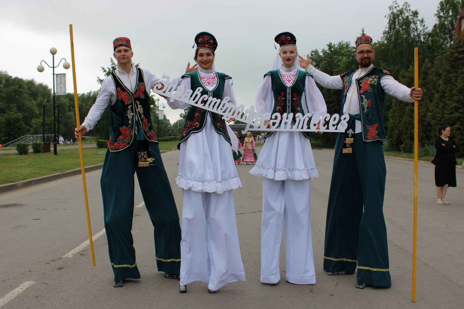 Фоторепортаж с празднования Сабантуя в Заинске