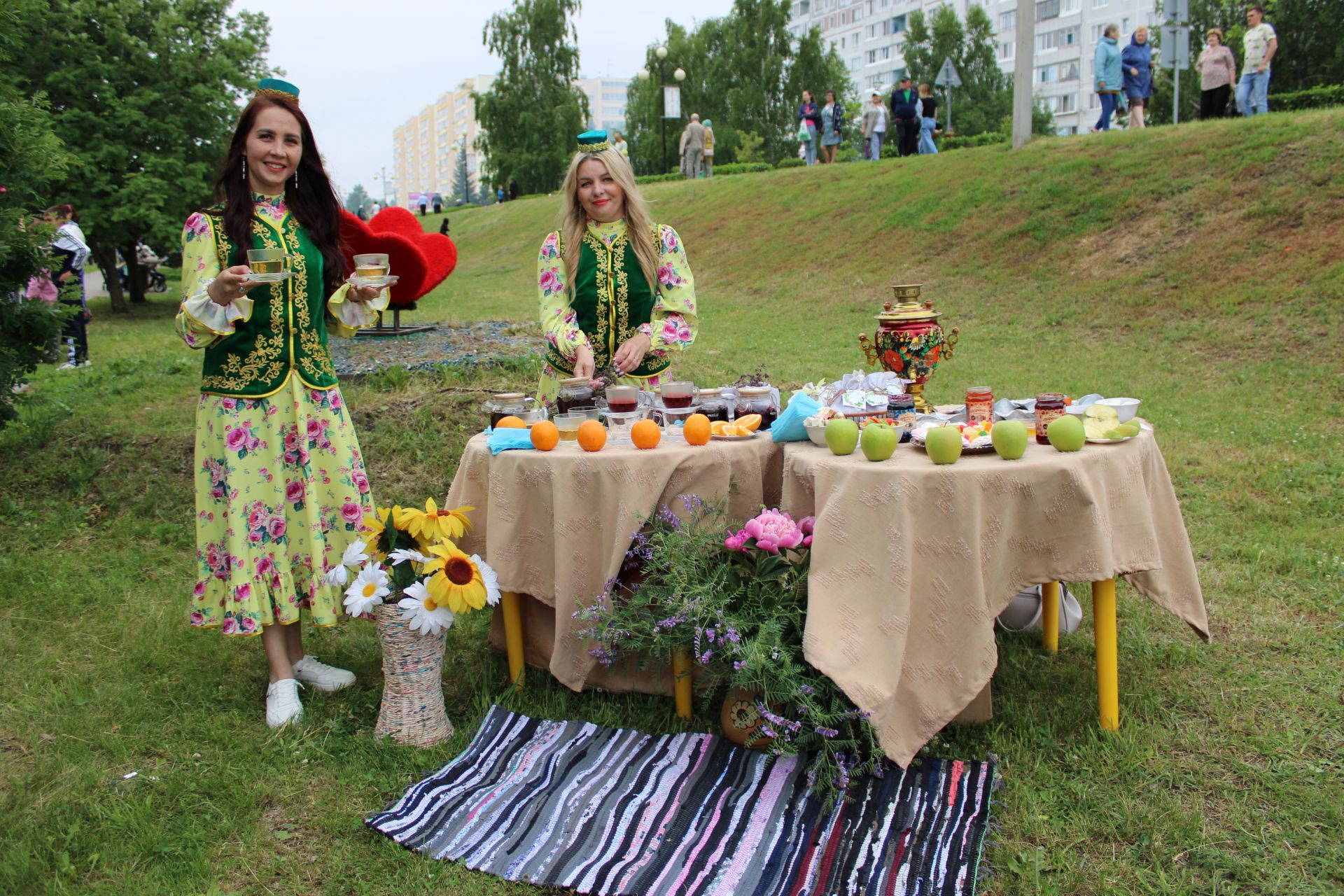 Фоторепортаж с празднования Сабантуя в Заинске