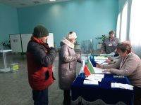 В Заинске сельчане активно голосуют на выборах Президента России