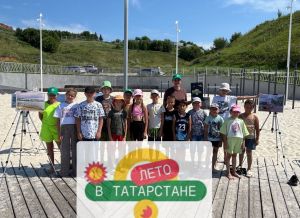 Заинский музей провёл квест с артефактами на набережной города