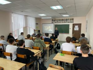 В заинском колледже прошел интерактивный урок, посвященный 10-летию воссоединения Крыма с Россией