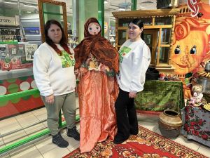 В Заинске открылась фотозона к Масленице: окунитесь в атмосферу русского быта