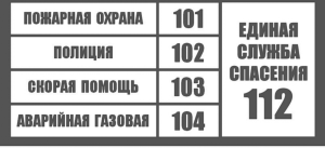 Гадәттән тыш хәлләрдә, террорчылык янаганда кайда мөрәҗәгать итәргә?