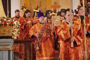 Татарстанда узган Пасха гыйбадәтләрендә 49 мең кеше катнашкан