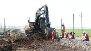 В Заинском районе ведется капитальный ремонт дороги Заинск — Бухарай