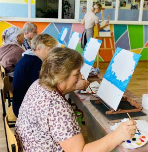 Иске Зәйдә Өлкәннәр көненә багышланган сәнгать мастер‑классы узды