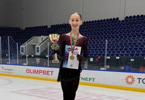 Чемпионка Татарстана по фигурному катанию Дина Хуснутдинова училась в Заинске