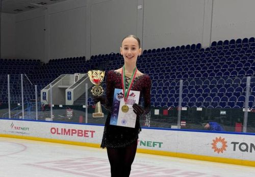 Чемпионка Татарстана по фигурному катанию Дина Хуснутдинова училась в Заинске