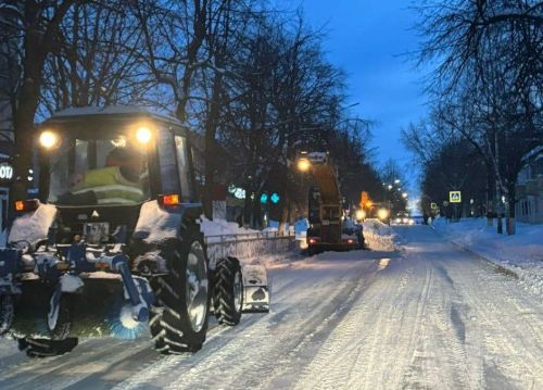 Завтра дорожные службы приступят к очистке главной улицы Заинска