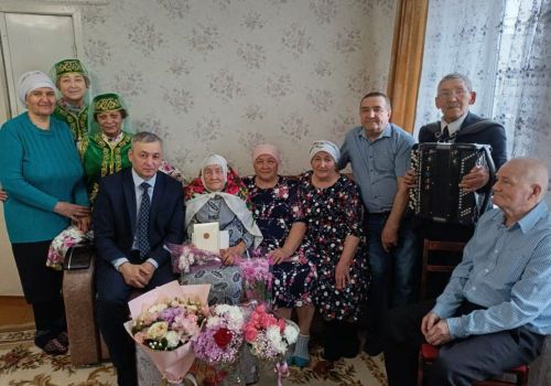 Жительница Заинска отметила 100-летний юбилей