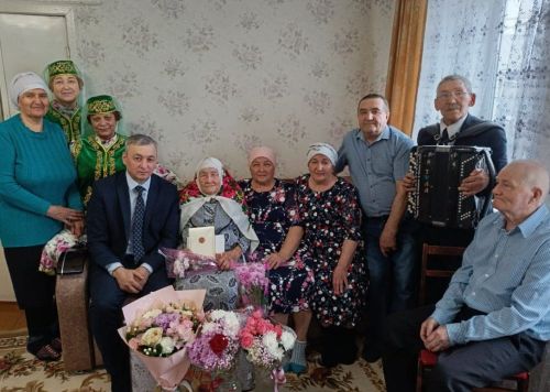 Жительница Заинска отметила 100-летний юбилей