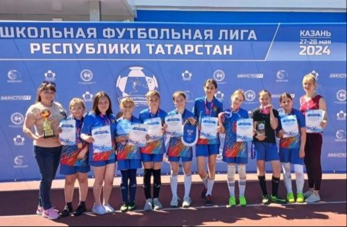 Команда Заинска стала призером «Школьной футбольной лиги»