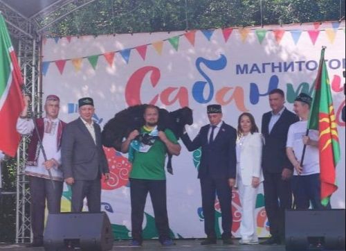 Заинские борцы одержали победу на Сабантуе в Магнитогорске