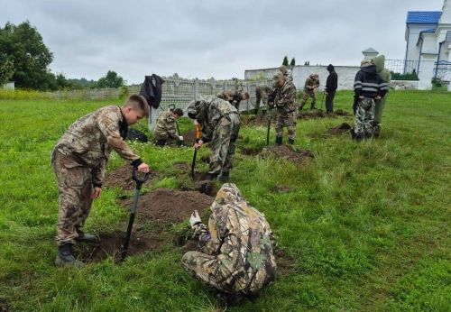 Заинские поисковики ведут раскопки в Беларуси