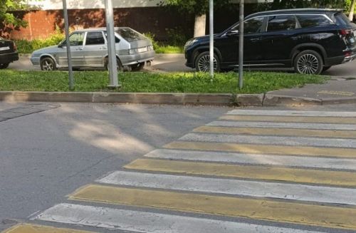 Световозвращающую разметку школ и детских садов обновят в Заинске к 1 сентября