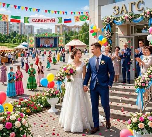 В Заинском районе 6 пар сыграют свадьбу в красивую дату 06.06.2026