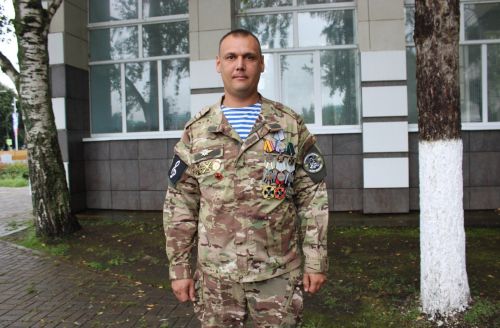 Заинец с позывным «Музыкант» рассказал о службе и боевых наградах