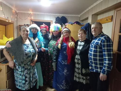 В селах Заинского района сохранились традиции колядования