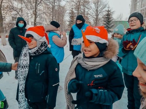 Зәйдә “Минем ишегалды лагере”ның кышкы сменасында 200дән артык бала ял итте