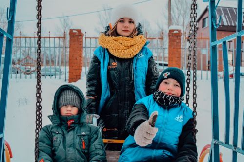 Зәйдә “Минем ишегалды лагере”ның кышкы сменасында 200дән артык бала ял итте