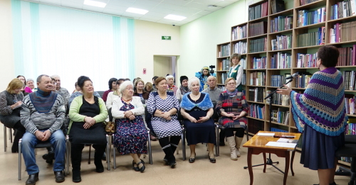 Заинские читатели встретились с заинской поэтессой