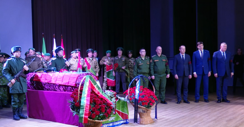 Заинск простился с участником СВО Василием Каплиным